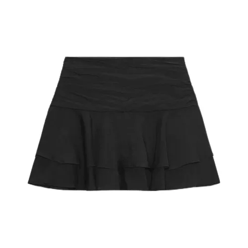 ZARA Черные Женские Повседневные Короткие Юбки