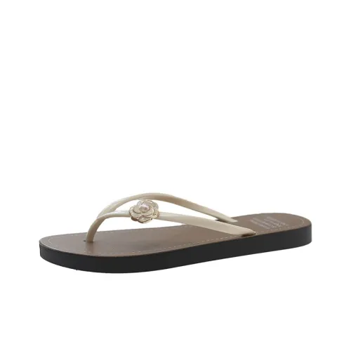 TAFN EVA Шлепанцы Женские Экрю