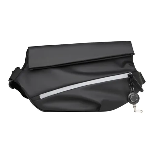 Old Man's Head Ткань Сумка через плечо Sling Сумка Мужская Черная