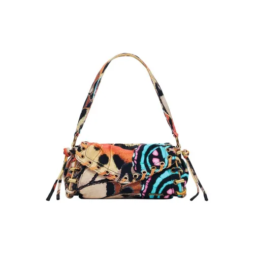 Desigual Lacroix Коллаборация Хлопок Сумка через плечо Женская Многоцветная