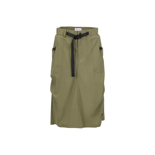 URBAN REVIVO Повседневный Длинный Юбка Женские