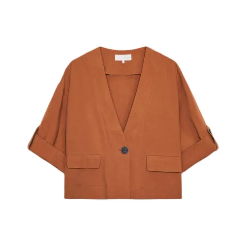 ZARA Earthy Tone Женские Рубашки