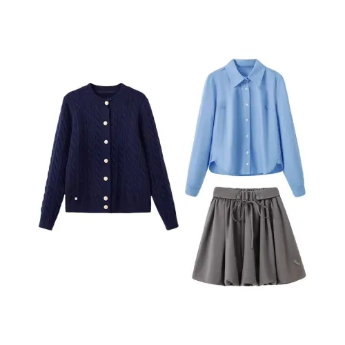 MARIE·COCO Трехпредметный Набор Женские Комплекты с юбкой