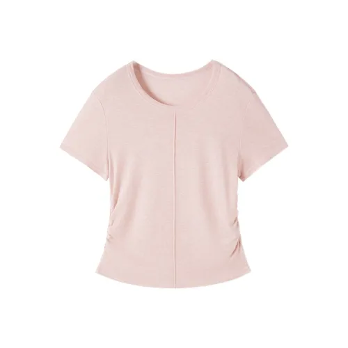 XIANGYING Светло-розовые Женские футболки