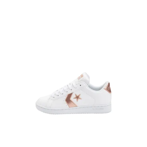 Конверс Износостойкие Низкие Топ Обувь для малышей Белый золотой Infant And Toddler