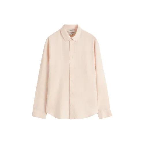 COS Персик Мужские Рубашки