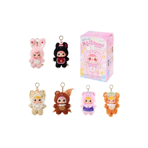 Three Little Fuzzies Dreamy Sleep Collection Mystery Blind Box Single Mystery Box Full Box 6 Pack Три Маленьких Пушистых Dreamy Sleep Collection Mystery Blind Box Single Mystery Box Полная Коробка 6 Пачка