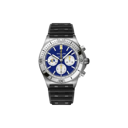 BREITLING Автоматический Механический Часы Мужские Mechanical Chronograph Collection 42 мм Синий