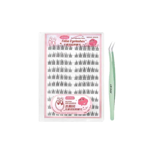 JONBOS Подсолнух Клей Бесплатно Искусственные ресницы Увеличивающий стиль Естественный удлинение стиля