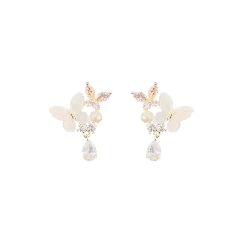 ZANC Сплав Нижняя заколка On Серьги Женские