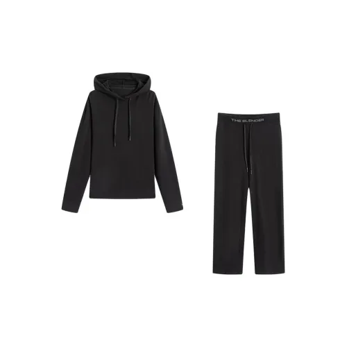 The Blender Черный комплект Унисекс Пижамные комплекты