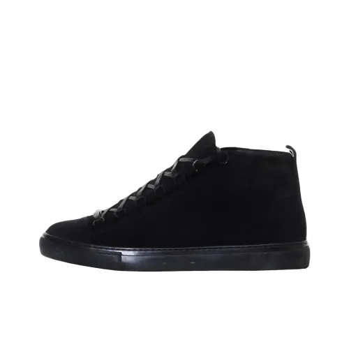 Balenciaga Arena Скейтборд Кроссовки Высокие Черные Мужские