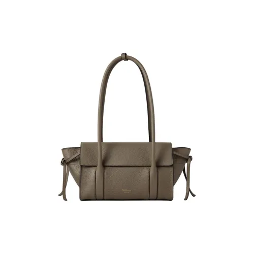 Mulberry Bayswater Корова Кожа Одно Плечо Сумка Мини Женская Лен Зеленый