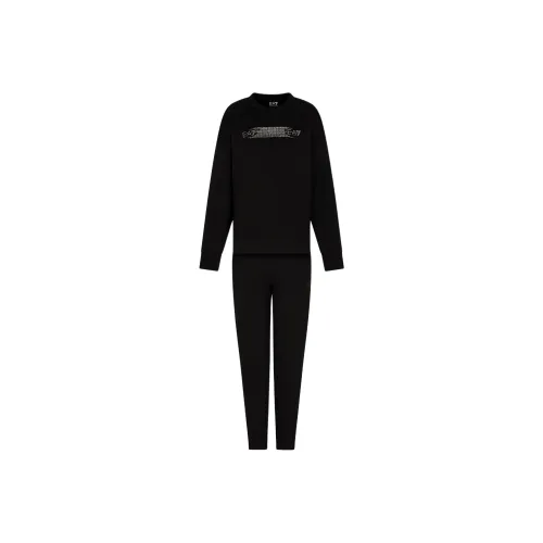 EMPORIO ARMANI EA7 Черный Женские Повседневные костюмы