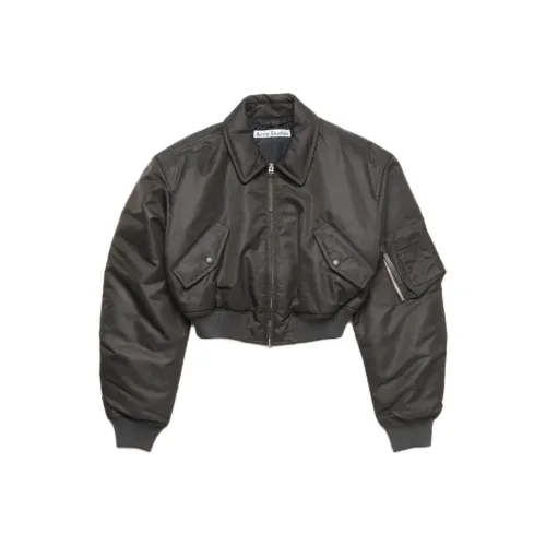 Acne Studios SS24 Куртки и Пальто Женские Угольный Серый