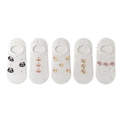 WAJUZHEN No Show Носки Женские 5 пар