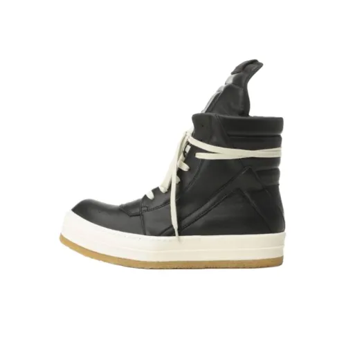 Rick Owens RO Geobasket Creep High Топ Скейтборд Кроссовки Мужские Черные