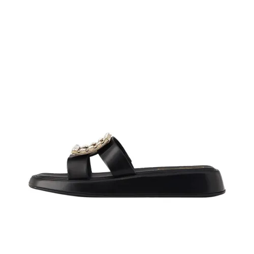 Roger Vivier Слипоны Женские Черные