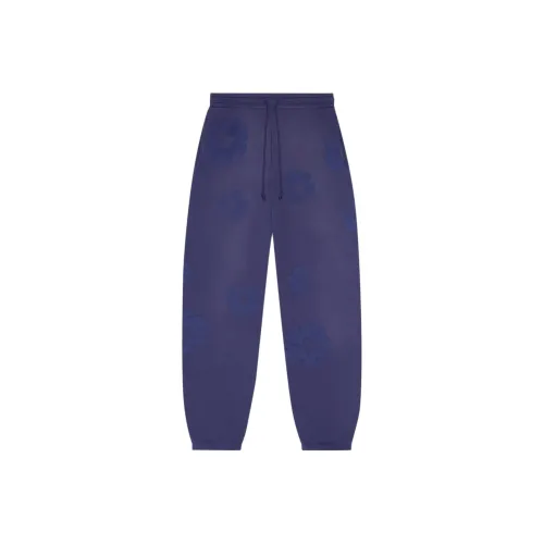 Denim Tears Co-brand Вязаные Тренировочные Брюки Мужские Синие