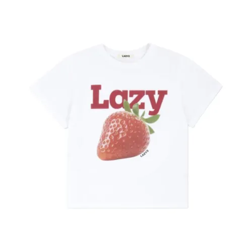 LAZYZ Белые Женские Футболки