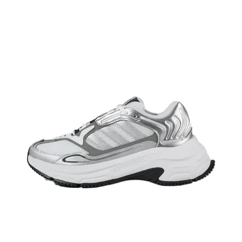 Adidas FC HYBRID Устойчивый к истиранию Низкий Топ Повседневная обувь Мужская Серебристо-белая