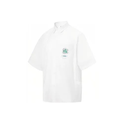 LINING Сливочный Мужская Рубашка