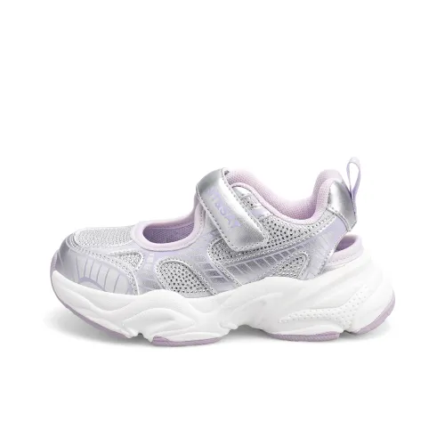 ST SAT KIDS Детские сандалии серебристо-фиолетовые для малышей