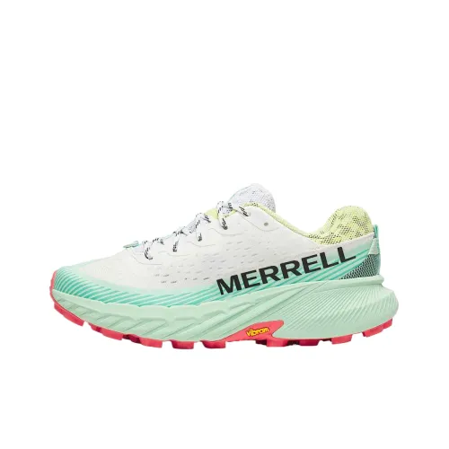 MERRELL Agility Peak 5 Low Топ Беговые кроссовки Женские Белые