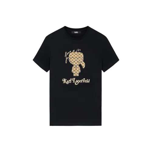 KARL LAGERFELD / Karl Lagerfeld Jeans Черные Мужские T-Рубашки