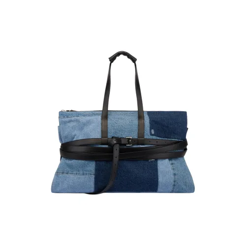 MOSCHINO Хлопок с овчиной Сумка Женская Цвет вавилон синий