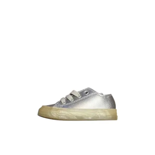 Конверс Чак Тайлер All Star Износостойкие Низкие Топ Обувь для малышей Серебряный Новорожденный и Малыш