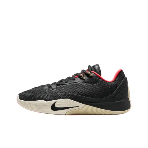 Nike S.T. Flare Винтажные баскетбольные кроссовки Low Топ Темный дымчато-серый/Черный/Солнечно-красный Мужской