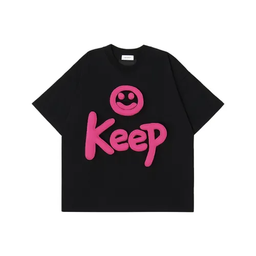 SQQZ Project Тяжелый Круглый вырез Свободный крой Рубашка Унисекс