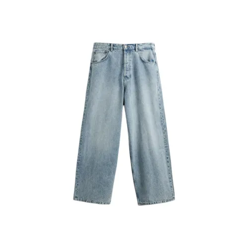 ZARA Light Blue Men's Jeans ZARA Светло-голубые мужские джинсы