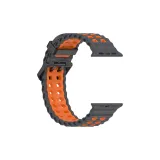 [Космический серый Апельсин] Океанический Двухбортовый Двухцветный Ремень