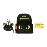 Ночной Демон Прохладный Плюшевый Модный Украшение + Ночной Демон Рюкзак Большой + Поздравительная открытка