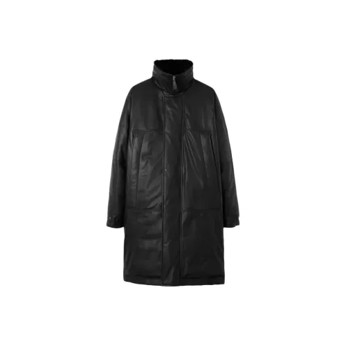 Burberry Черное Мужское Пальто