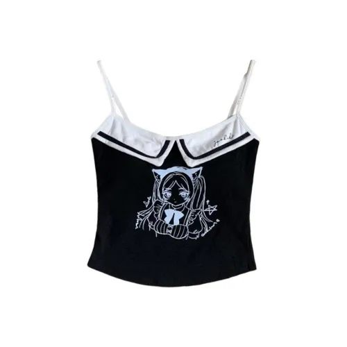 MIMOSA CHUR Летний топ с бретелями и вставками для женщин