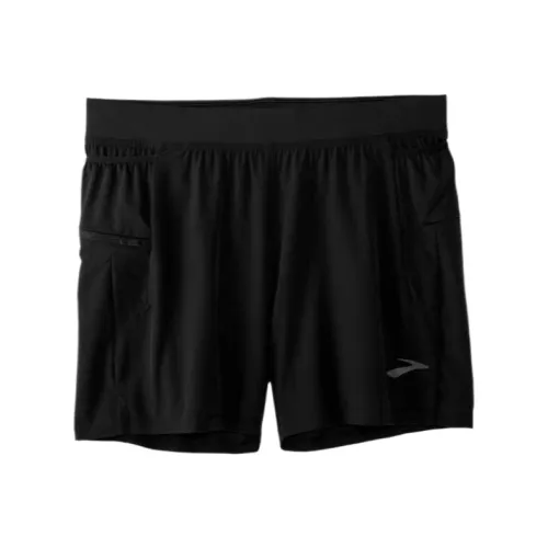 Brooks Мужские спортивные шорты черного цвета
