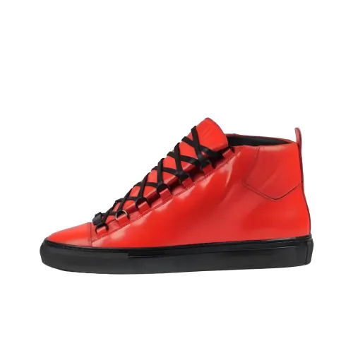 Balenciaga Arena High Топ Скейтборд Кроссовки Мужские Красные
