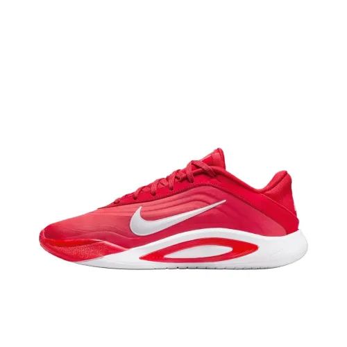 Nike A'One Slip Resistant Abrasion Resistant Low Топ Баскетбольные кроссовки Женские Красный