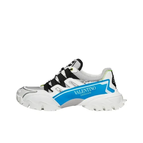 Valentino Climbers Low Топ Повседневная обувь Мужская Синие Белые