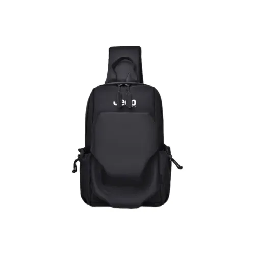 JEEP Nylon Рюкзак Мужской Черный
