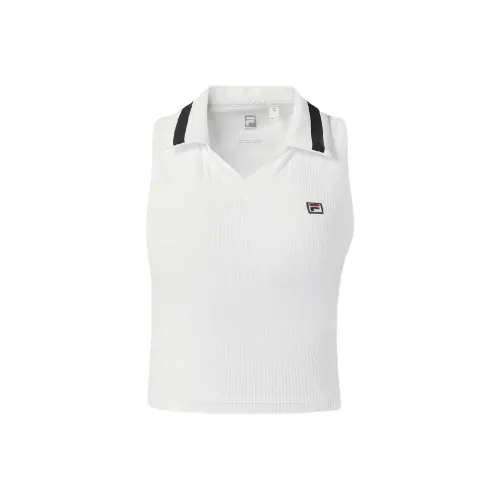 FILA Теннис Нефритовый белый WT Женские Теннисные топы