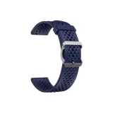 Полночный синий - Пунш с дырочками - Пряжка - Ремень