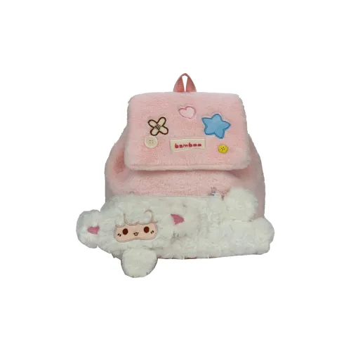 YAKEDA YAY Шерсть Рюкзак Женские Розовый