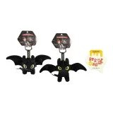 Ночной Демон Прохладный Плюшевые брелки + Ночной Демон Прохладный Позитивное Украшение + Открытка