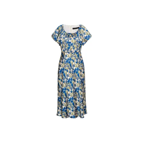 ROEYSHOUSE Короткое платье с короткими рукавами женское