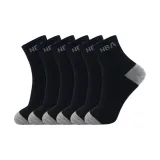 6 пар (Черный/Холодный серый)