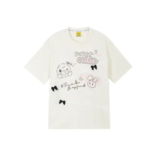 B.Duck Бежево-абрикосовые Женские Футболки